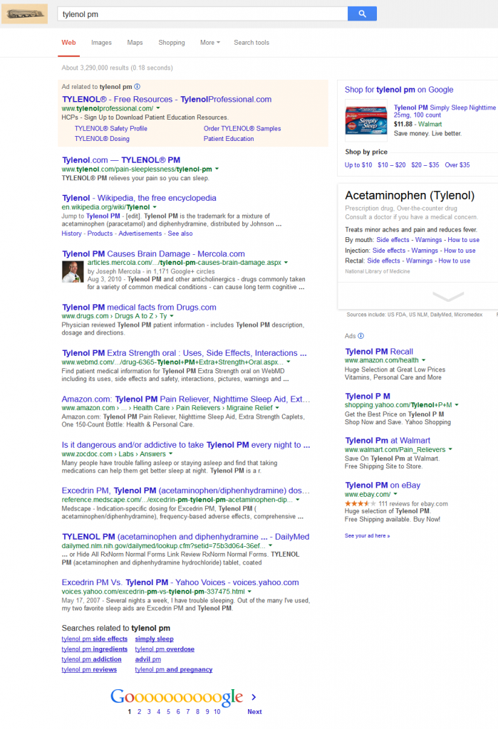 tylenol pm - Google Search 2013-11-05 21-33-07